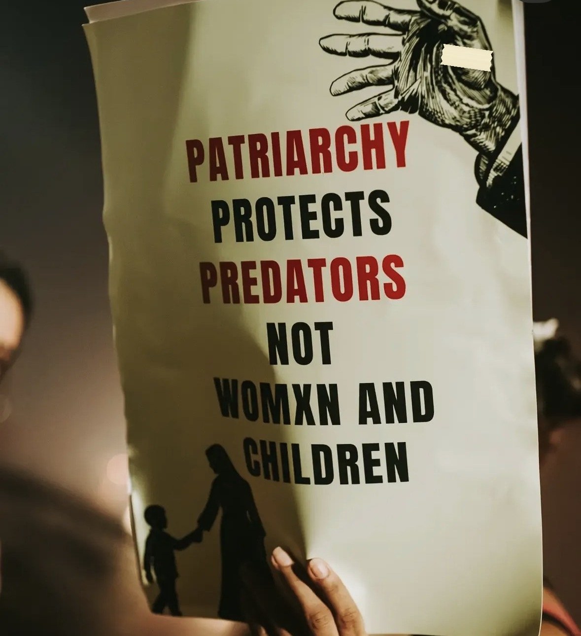 From The LSR and Delhi University women's safety protests, photographed at Goa. In the Democracy by Design archive.