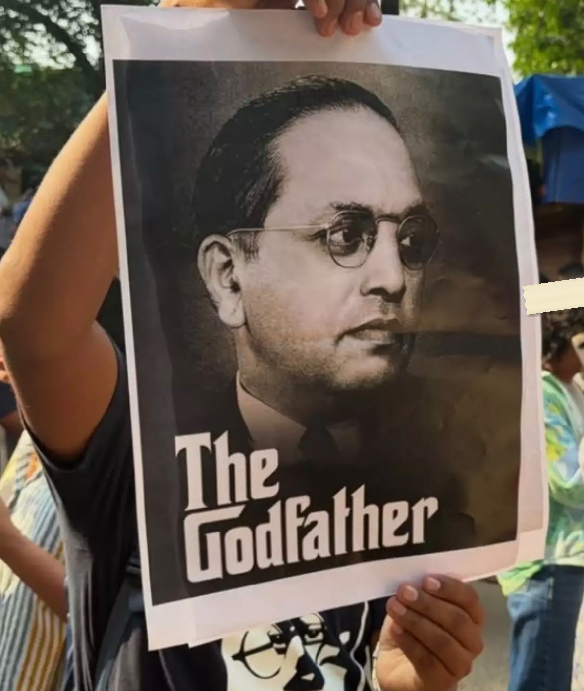 From The Gen Z protests against the Chief Election Commissioner, photographed at Mumbai. In the Democracy by Design archive.